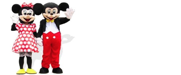 Micky / Minnie Maus – Kostüm mieten